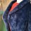 画像15: Vintage navy eco fur jacket