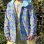 画像1: Vintage LLBean colorful flower jacket (1)