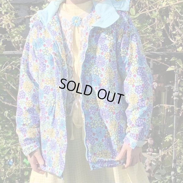 画像1: Vintage LLBean colorful flower jacket
