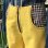 画像3: Vintage light yellow ginghamcheck pants