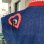 画像8: Vintage Heart patch denim vest