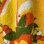 画像5: Vintage fruits pattern pile apron