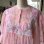 画像3: Vintage flower embroidery accordion pleats lingerie dress