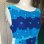 画像5: Vintage blue flower printed Hawaiian sleeveless dress