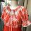 画像11: Vintage flower pattern ruffle lace dress