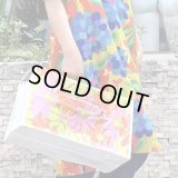 (SALE)Vintage flower pattern Hawaiian dress