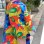 画像15: Vintage flower pattern Hawaiian dress