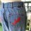 画像3: Vintage embroidery pocket denim flare pants