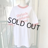 Vintage RD/WH double printed ringer tee