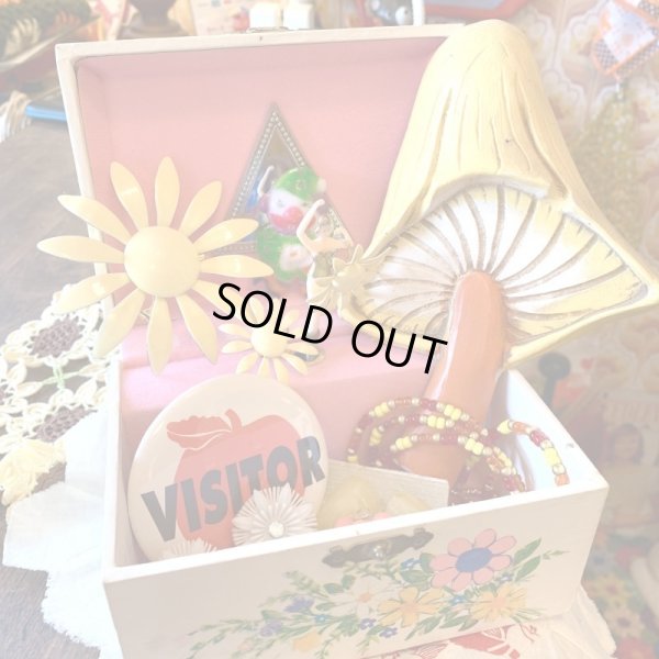 画像1: Vintage dog&girl ballerina music box