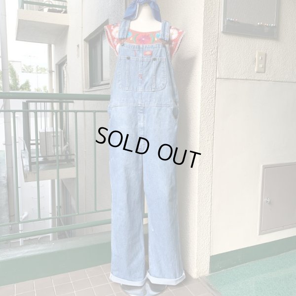 画像1: Vintage Dickies denim overall