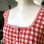 画像6: Vintage checkered lace line sleeveless dress