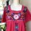 画像2: Vintage flower embroidery mexican dress