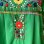 画像8: (SALE)Vintage flower embroidery gr mexican dress