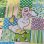 画像8: Vintage rabbit and bird patchwork pattern curtain A