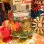 画像1: Retoro flower glass canister (1)