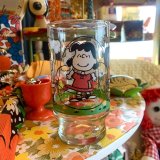 Vinage snoopy glass