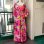 画像3: (SALE)Vintage colorful flower Hawaiian dress