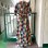 画像7: Vintage patchwork printed long dress