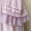 画像5: Vintage flower lace cotton flannel neglige dress