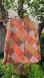 画像1: Vintage patchwork printed cotton blouse (1)