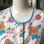 画像2: Vintage flower printed apron top