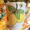 画像2: Vintage lemon flower printed stacking mug  B (2)