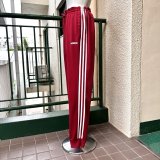 Vintage bordeaux adidas track pants