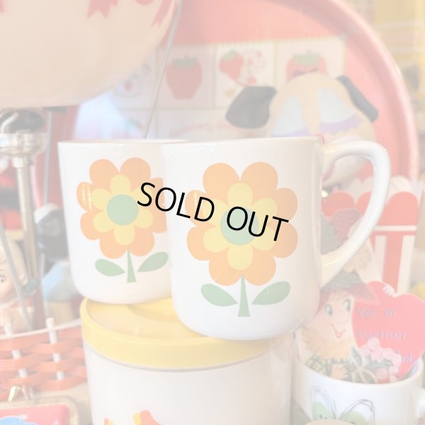 画像5: Vintage flower printed mug B