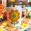 画像1: Vintage flower printed mug A (1)