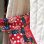 画像9: Vintage bandana&flower patchwork printed apron dress