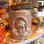 画像1: Vintage flower owl mug (1)