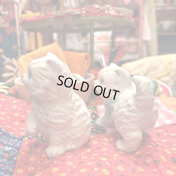 画像4: Vintage Homco社 pair kittens