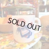 Vintage Glasbake Raggedy Ann&Andy mug
