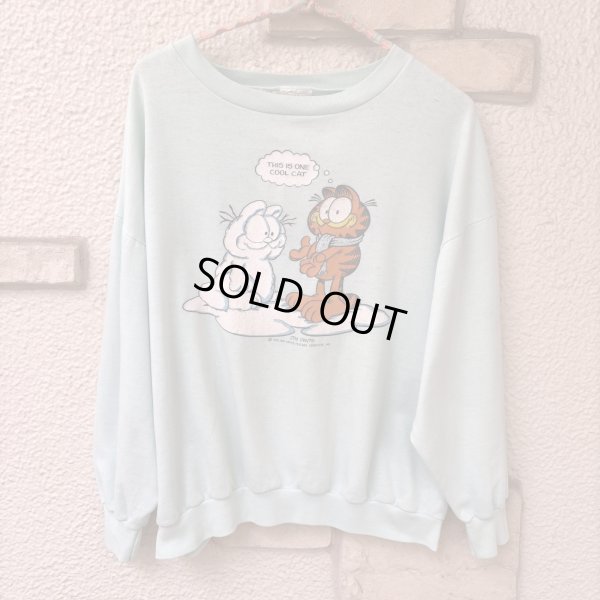 画像1: Vintage garfield printed sweat