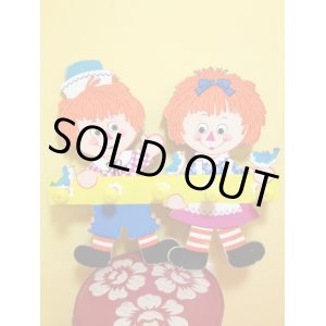 画像: ラガディ・アンandアンディ　５連フック壁掛け