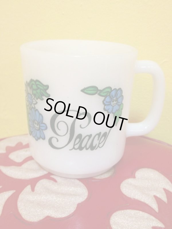 画像1: GLAS BAKE MUG Smile Flower