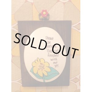 画像: Yellow Flower Wall Hanging