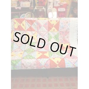 画像: カラフルpatchwork quilt