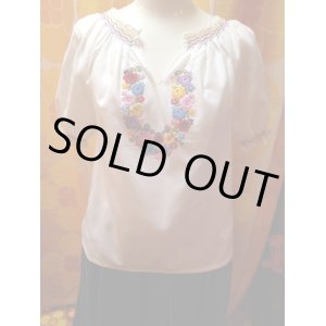 画像: FLOWER 刺繍TOPS
