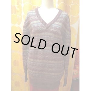 画像: ノルディック柄　Knit