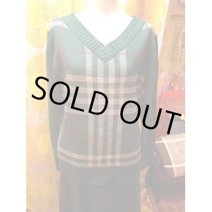 画像: GR　チェックKnit