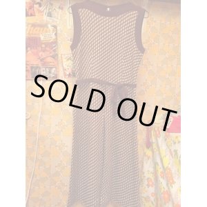 画像: レトロKnitノースリーブワンピース