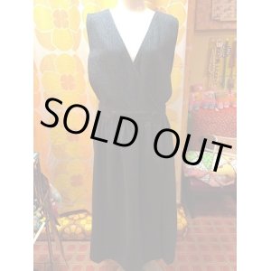 画像: グレーチェックカシュクールワンピース