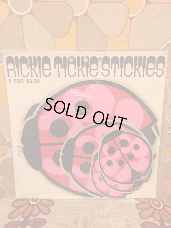 画像1: RICKIE TICKIE STICKIES Ladybug