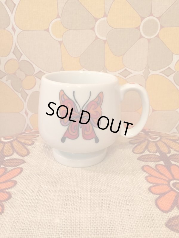 画像1: OR/RD/PK butterfly　Mug