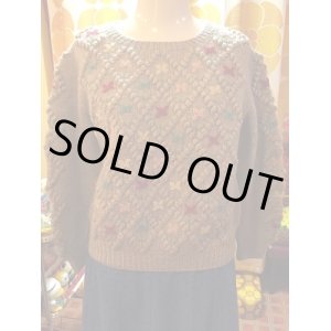 画像: カラフルFLOWER Knit (SALE)
