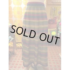 画像: マルチボーダースカート(SALE)