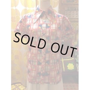 画像: いちごパッチ柄Shirt(sale)