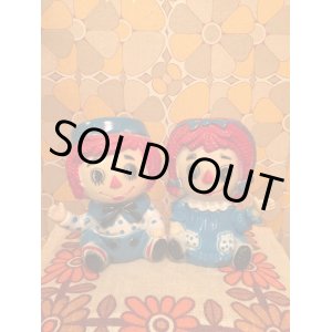 画像: Raggedy Ann＆Andy　２ペアSET